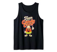 Halloween Team Candy Corn Spooky Season Gift Cute Tank Top