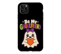 Halloween Teens Be My Ghoulfriend Cute Ghost Spooky Case for iPhone 11 Pro Max