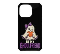 Halloween Teens Be My Ghoulfriend Cute Ghost Spooky Case for iPhone 13 Pro