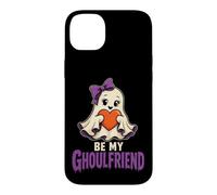 Halloween Teens Be My Ghoulfriend Cute Ghost Spooky Case for iPhone 14 Plus