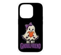 Halloween Teens Be My Ghoulfriend Cute Ghost Spooky Case for iPhone 14 Pro