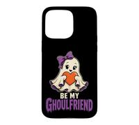 Halloween Teens Be My Ghoulfriend Cute Ghost Spooky Case for iPhone 15 Pro Max