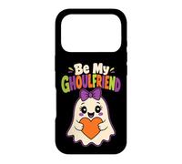 Halloween Teens Be My Ghoulfriend Cute Ghost Spooky Case for iPhone 17 Pro