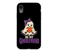 Halloween Teens Be My Ghoulfriend Cute Ghost Spooky Case for iPhone XR