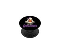 Halloween Teens Be My Ghoulfriend Cute Ghost Spooky PopSockets Adhesive PopGrip