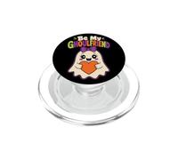 Halloween Teens Be My Ghoulfriend Cute Ghost Spooky PopSockets PopGrip for MagSafe