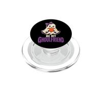 Halloween Teens Be My Ghoulfriend Cute Ghost Spooky PopSockets PopGrip for MagSafe