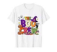 Halloween The Boo Crew Cute Ghost Spooky Family Matching T-Shirt