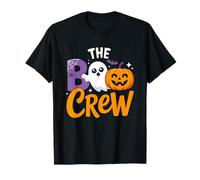 Halloween The Boo Crew Cute Ghost Spooky Family Matching T-Shirt