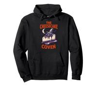 Halloween The Cheesecake Coven Witches Hat Mens Womens Pullover Hoodie