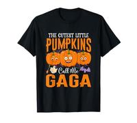 Halloween The Cutest Little Pumpkins Call Me Gaga Pumpkin T-Shirt