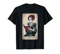 Halloween The Librarian Bookworm Lady Library Worker Women T-Shirt