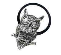 Halloween Theme 3D Owl Skull Hair Rope For Adult Female Teens Punk Hairband Dark Series Festival Hair Band Accessories