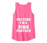 Halloween theme pretend i'm pink panther halloween costume Tank Top