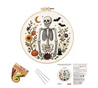 Halloween Themed Embroidery Kit Quilting Craft DIY Tools