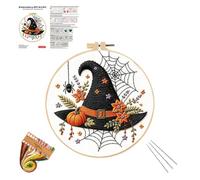 Halloween Themed Embroidery Kit Quilting Craft DIY Tools