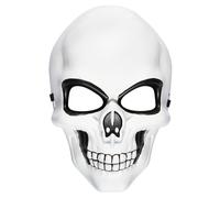 Halloween Thick Plastic Skull Face Mask Skeleton Grim Reaper Fancy Dress