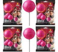 Halloween Things Lollipops Bag 120g - 5 Flavours & 4 Flavours Available - Fun Collectible Sweets for Fans & Trick-or-Treating - Chp (4 x Bag, Stranger Things 5 Flavours Lollipops)