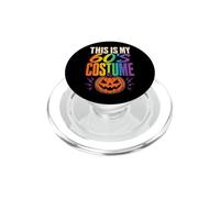 Halloween This Is My 60's Costume Retro Sixties Pumpkin PopSockets PopGrip for MagSafe