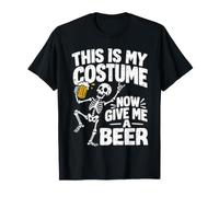 Halloween This is My Costume Give Me Funny Skeleton Dad Men T-Shirt
