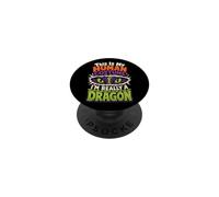 Halloween This Is My Human Costume I'm Really A Dragon PopSockets Adhesive PopGrip