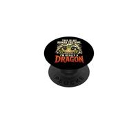 Halloween This Is My Human Costume I'm Really A Dragon PopSockets Adhesive PopGrip