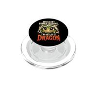 Halloween This Is My Human Costume I'm Really A Dragon PopSockets PopGrip for MagSafe