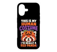 Halloween This Is My Human Costume I'm Really A Red Panda Case for iPhone 17