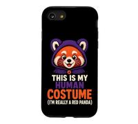 Halloween This Is My Human Costume I'm Really A Red Panda Case for iPhone SE (2020) / 7/8