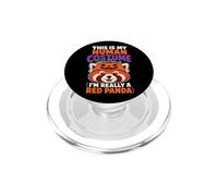 Halloween This Is My Human Costume I'm Really A Red Panda PopSockets PopGrip for MagSafe