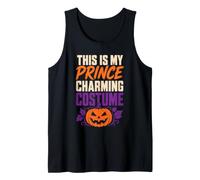 Halloween This is My Prince Charming Costume Party Funny Tank Top