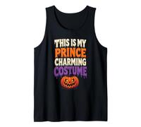 Halloween This is My Prince Charming Costume Party Funny Tank Top