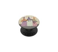 Halloween Three Ghosts Fun PopSockets Adhesive PopGrip