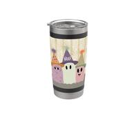 Halloween Three Ghosts Fun Stainless Steel Insulated Tumbler