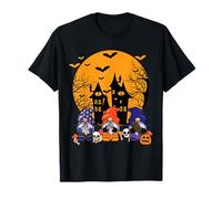 Halloween Three Gnomes Creepy Fall Cute Funny Halloween T-Shirt