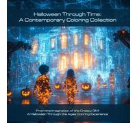 Halloween Through Time: Contemporary Coloring Collection: Premium Adult Coloring Book - Over 70 Images Spanning Halloween's Evolution (Creepy Compendium Coloring Books)