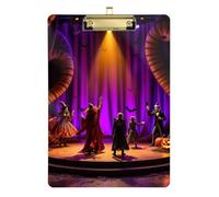 Halloween Tim Burton Theatre 1pc Cute Acrylic Notes For School Grade Teachers, Size 9x12