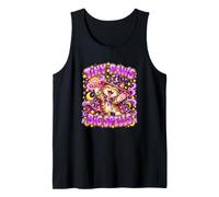 Halloween Tiny Paws Big Spells Cute Wizard Cat Magic Spell Tank Top