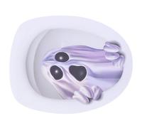 Halloween Toilet Decal PVC 3D Ghost Design Bathroom Wall Sticker