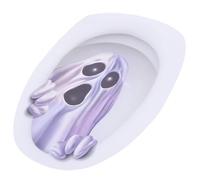 Halloween Toilet Sticker 3D Ghost Design PVC Decal