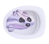 Halloween Toilet Sticker PVC 3D Ghost Design for Home Decor