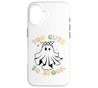 Halloween Too Cute to Spook Ghost - Kids Trick or Treat Case for iPhone 16