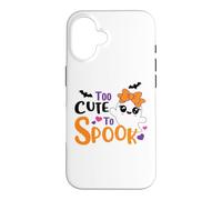 Halloween Too Cute to Spook Ghost - Kids Trick or Treat Case for iPhone 16