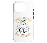 Halloween Too Cute to Spook Ghost - Kids Trick or Treat Case for iPhone 16 Pro