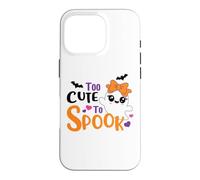 Halloween Too Cute to Spook Ghost - Kids Trick or Treat Case for iPhone 16 Pro