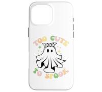 Halloween Too Cute to Spook Ghost - Kids Trick or Treat Case for iPhone 16 Pro Max