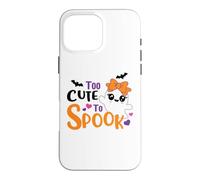 Halloween Too Cute to Spook Ghost - Kids Trick or Treat Case for iPhone 16 Pro Max