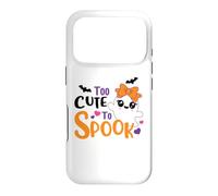 Halloween Too Cute to Spook Ghost - Kids Trick or Treat Case for iPhone 17 Pro