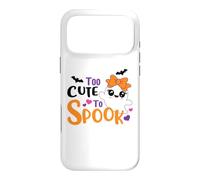 Halloween Too Cute to Spook Ghost - Kids Trick or Treat Case for iPhone 17 Pro Max