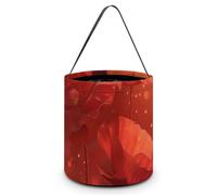 Halloween Tote Candy Bags Red Poppies Poppy Flowers Tote Bags With Handles